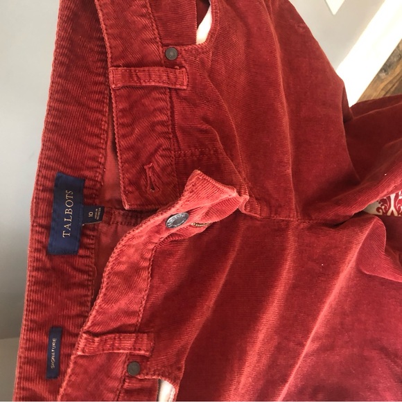 Talbots signature corduroy pants size 10 - Picture 2 of 5